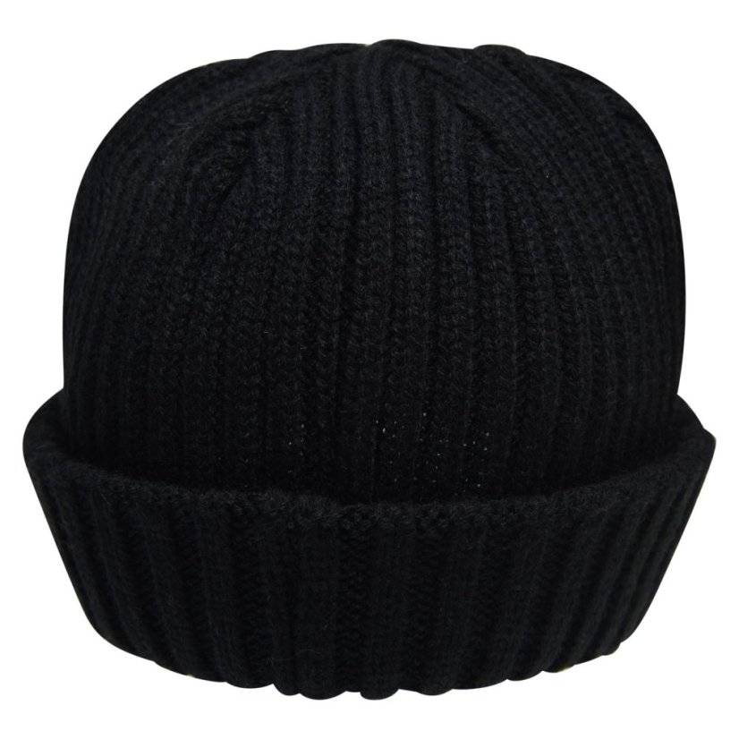Firetrap Fisherman Beanie Mens Black