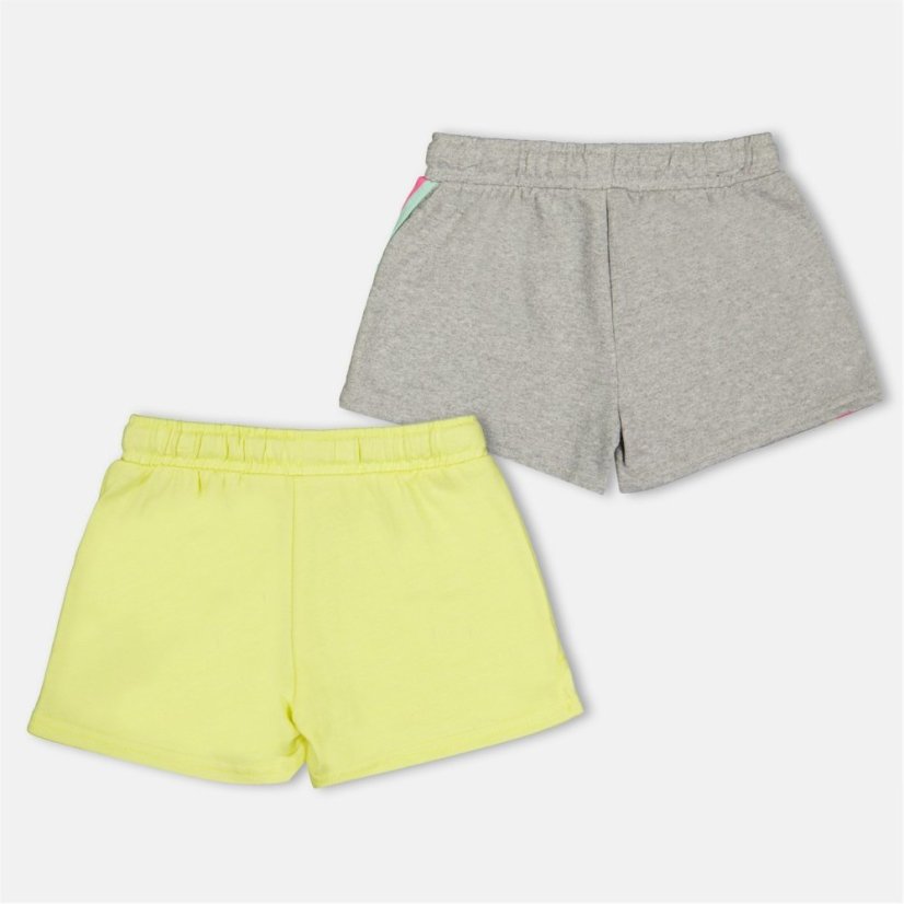 Reebok Kids' Jersey Jogger Shorts Lt Grey Heather