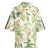 adidas Women's Farm Short Sleeve Patterned Shirt Cream White