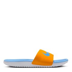 Nike Kawa Junior Slides Orange Peel