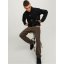 Jack and Jones Men's Chris Cooper Straight Leg Jeans Chocolate Brown