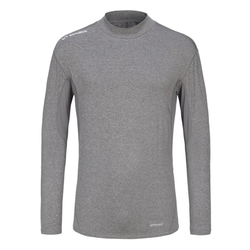 Sondico Base Mock Neck Mens Grey