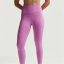 Nike One Seamless Front High-Waisted Leggings Womens Light Magenta