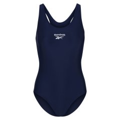 Reebok Womens Swimsuit Adelia Navy