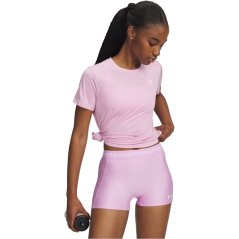 Under Armour Tech Twist Short Sleeve Womens Pink Dawn