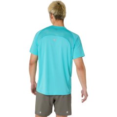 Asics Men's Road Ibuki Short Sleeve Running T-Shirt Energy Aqua
