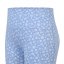 Miso High Waisted Cycling Shorts Ladies Blue Ditsy