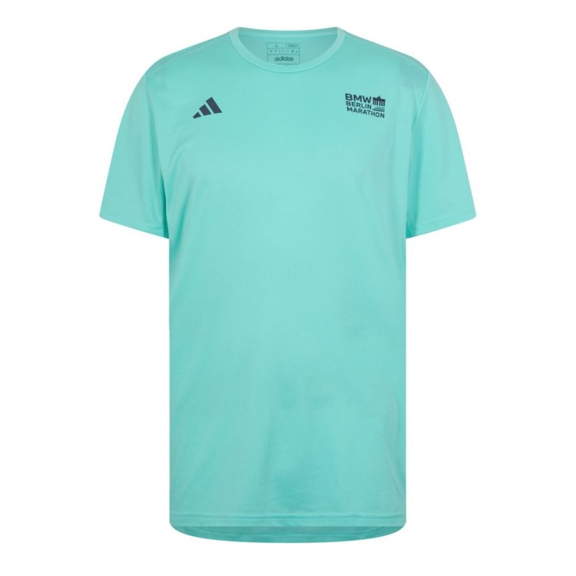 adidas Men's Ber23 Legends Short-Sleeve Performance Gym Top aqua
