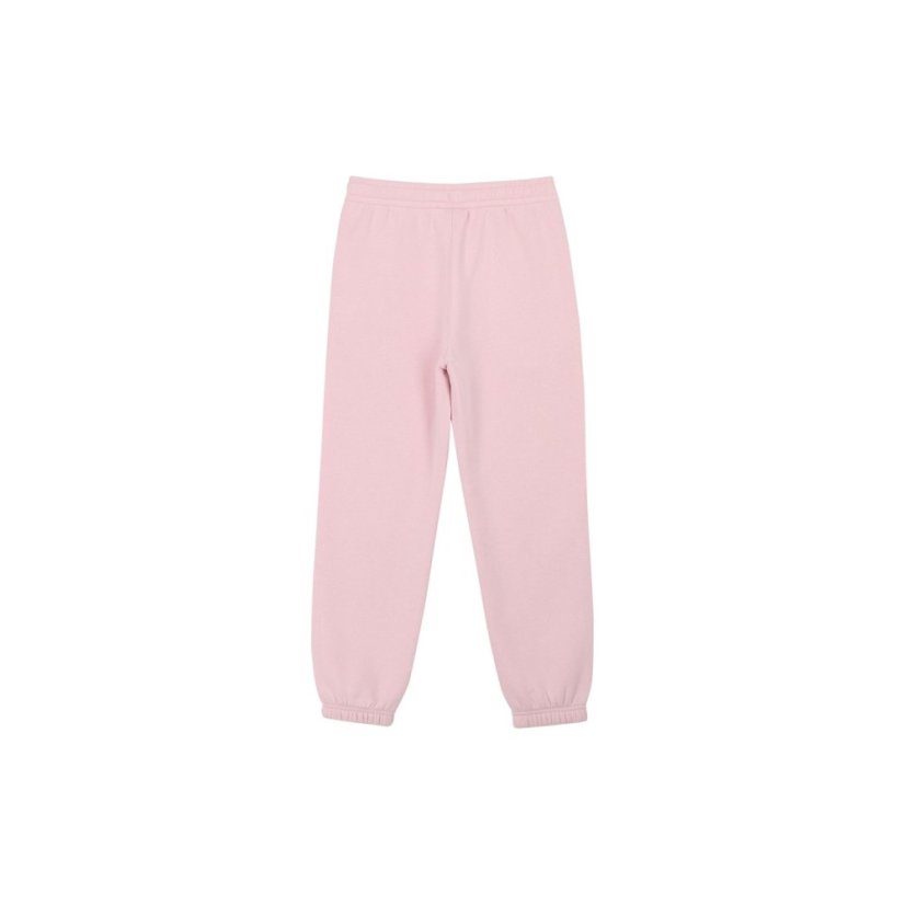 Slazenger Closed Hem Fleece Pants Junior Soft Pink
