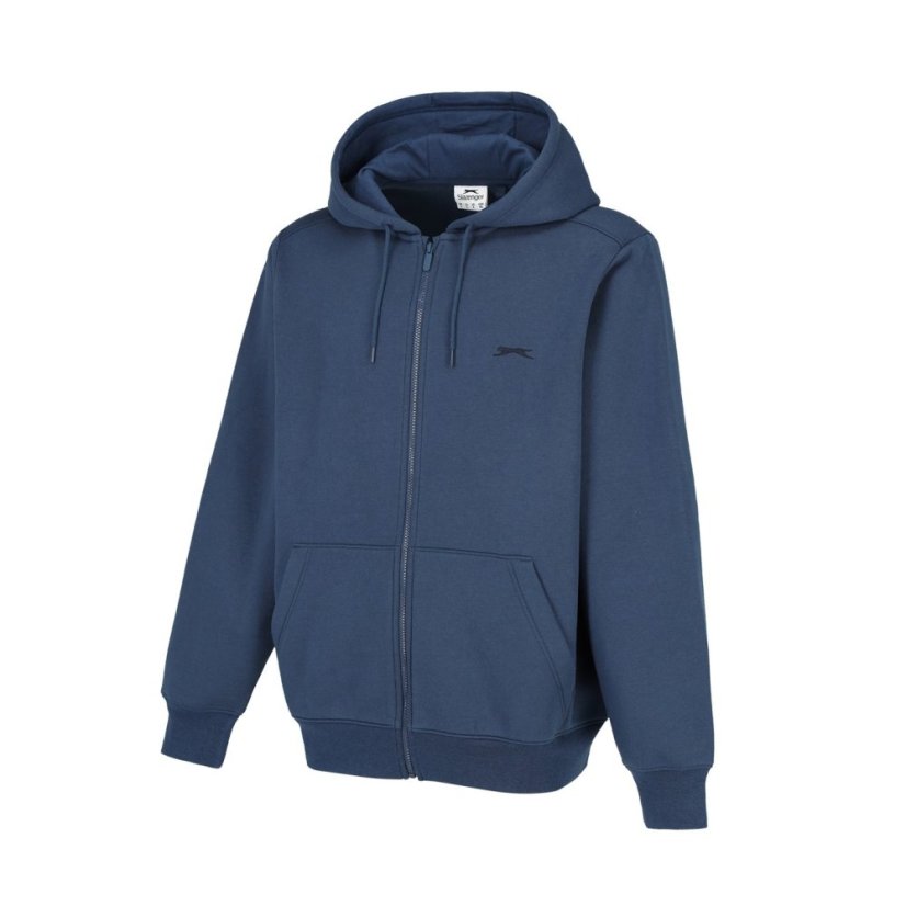 Slazenger Full Zip pánska mikina Steel Blue