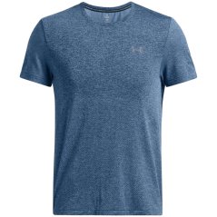 Under Armour Men's Seamless Stride Short-Sleeve Performance Top Blue