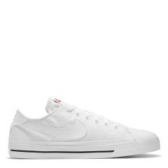 Nike Court Legacy Canvas Men's Shoes WHITE/WHITE-BLA