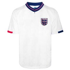 Score Draw Score Draw England Home Shirt 1988/89 White