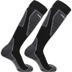 Salomon Aces 2 Pack Socks Mens Black