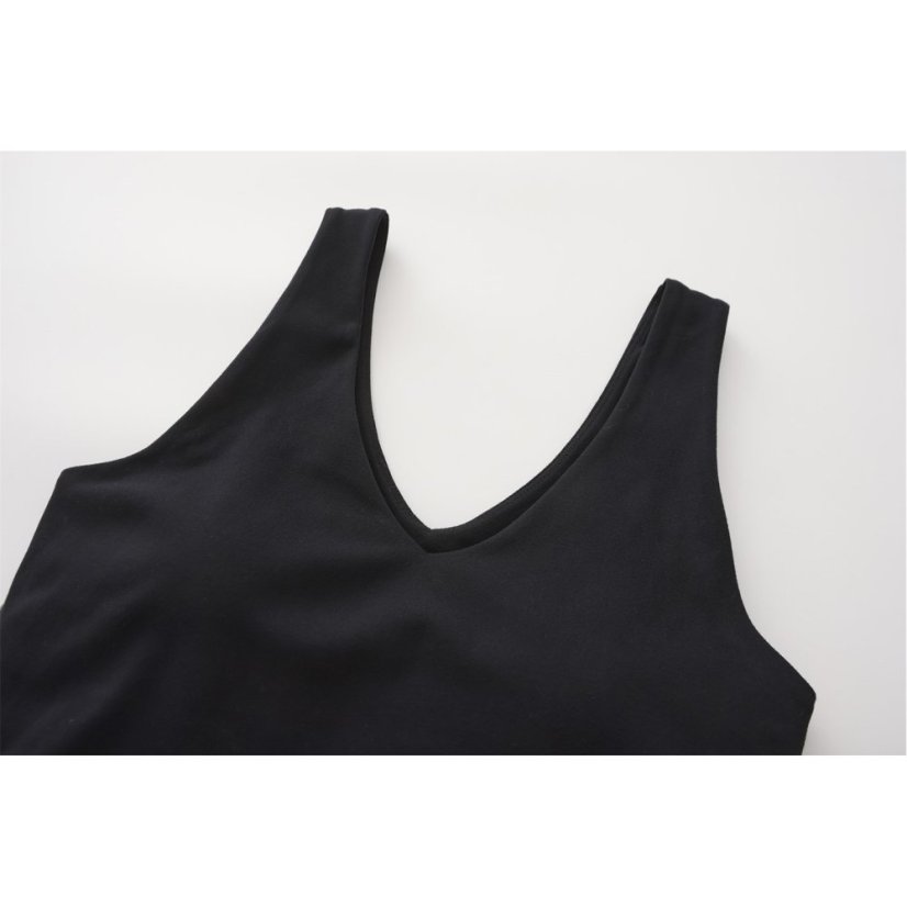 LA Gear Med Impact Bra Ladies Black