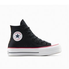 Converse Women's Chuck Taylor All Star Lif Platform Trainers 001-Black/Whi