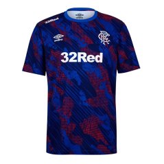 Umbro Mens Umbro Rangers Pre Match Kit Armed Forces 2025 2026 Blue/Red