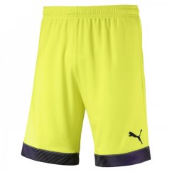 Puma Cup Shorts Football Short Mens Yellow/Blck