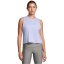 Under Armour Women's Vanish Energy Cropped Performance Gym Vest Purple