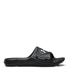 Under Armour Locker Iv Sl Sliders Mens Black/White