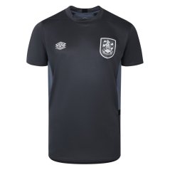 Umbro Huddersfield Town Training Shirt 2023 2024 Juniors Crbn/Grsll/Blk