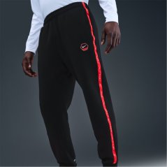 Nike City Jogging Bottoms Mens Black/Red