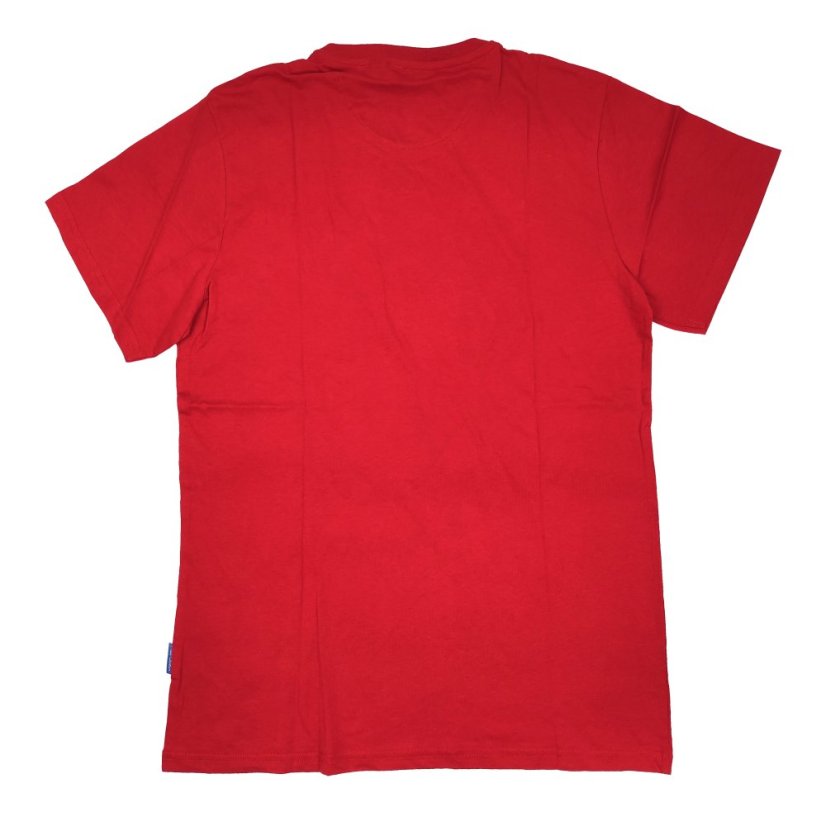 Pierre Cardin Essential Print T Shirt Mens Red