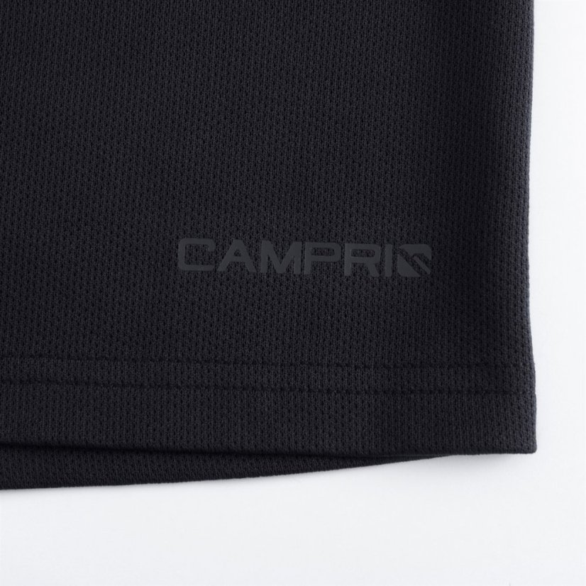 Campri Thermal Zip Top Mens Black