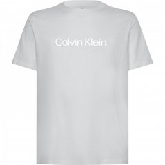 Calvin Klein Performance Logo T Shirt Glacier Gray