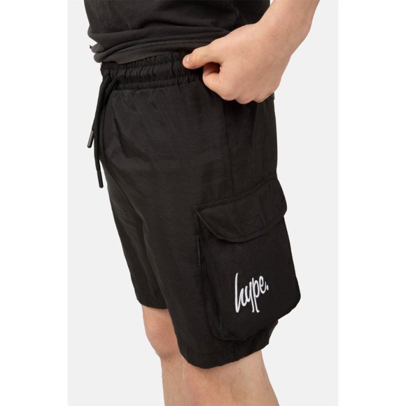 Hype Lwt Pkt Shorts Jn99 Black