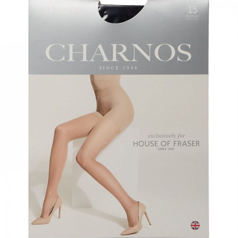 Charnos Exclusive hourglass shaping 15 denier tights Black