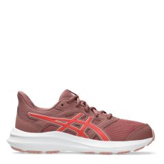 Asics Jolt 4 Gs Road Running Shoes Unisex Kids Rubble Red/Pink