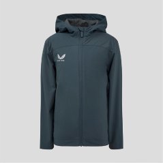 Castore Unisex Kids' Rain Anorak Jacket Dark Slate