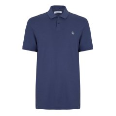 Original Penguin Short Sleeve Polo Shirt Indigo