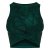 Reebok Shiny Yoga Scribble Crop Tank Top Womens Forgrn