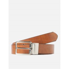 Jack and Jones Garda Reversible Belt Mens Cognac
