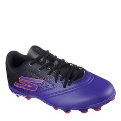 Skechers Razor Juniors Firm Ground Football Boots Purple/Black
