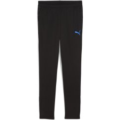 Puma Individual Cup Tracksuit Bottoms Juniors Black/Blue