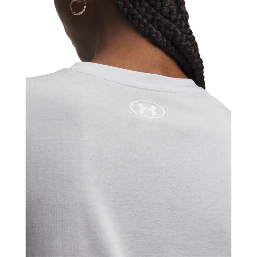 Under Armour Tech™ Twist V-Neck Short Sleeve Womens Halo Grey