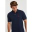 US Polo Assn Core Pique Polo Shirt Navy Blazer
