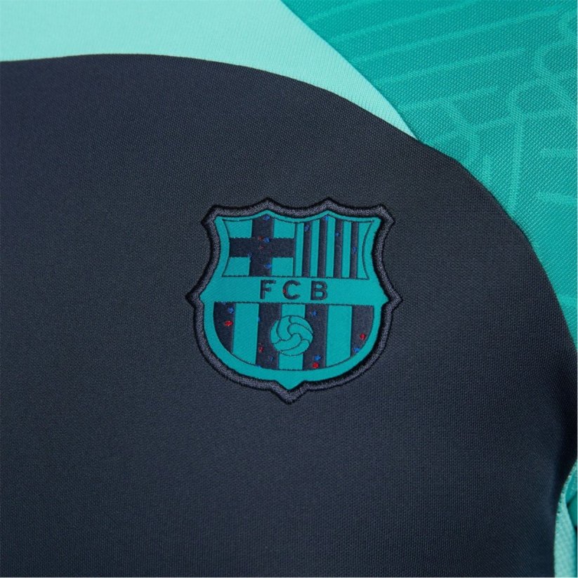 Nike F.C. Barcelona Strike Third Dri-FIT Football Short-Sleeve Top Mens Thu Blu/Energy