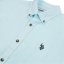 US Polo Assn Linen Shirt Blue Glow