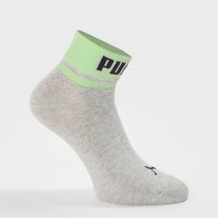 Puma New Herit Qtr J Jn99 Grey/Neon Green