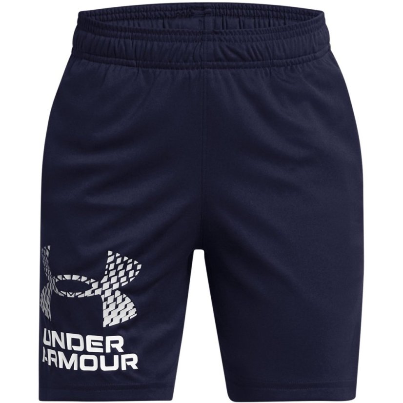 Under Armour Prototype 2 Logo Shorts Juniors Midnight Navy