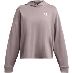 Under Armour Women's Rival Terry Crew Sweatshirt Grey