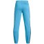 Under Armour Kids' Icon Taping Closed Hem Fleece Joggers Ether Blu/Blk