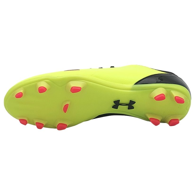 Under Armour Spotlight DL FG Football Boots Mens Yellow/Black