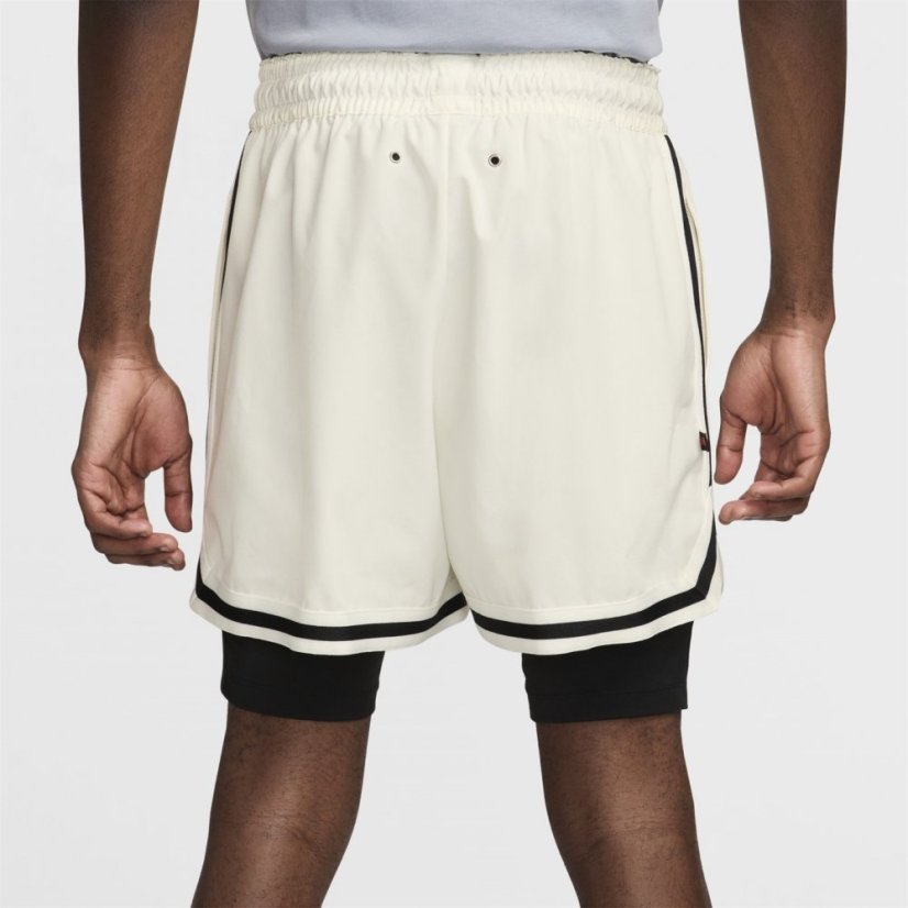 Nike KD Men's 4 DNA 2-in-1 Basketball Shorts Sail/Black