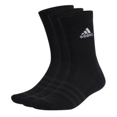 adidas Junior Crew Socks 3 Pack Black/White