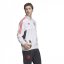 adidas FC Bayern Pre Match Jacket Mens White